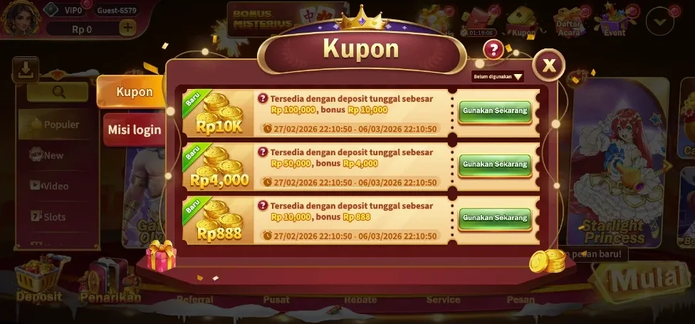 Tampilan situs 8SVIP